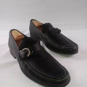 Salvatore Ferragamo mens shoes size 10.5 1D Black
